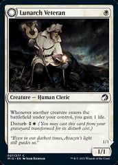 Lunarch Veteran // Luminous Phantom [Innistrad: Midnight Hunt] | Black Swamp Games