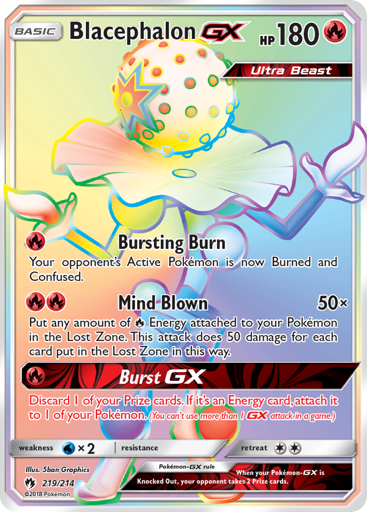 Blacephalon GX (219/214) [Sun & Moon: Lost Thunder] | Black Swamp Games