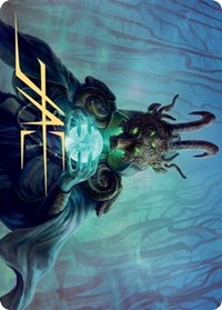 Masked Vandal Art Card (Gold-Stamped Signature) [Kaldheim Art Series] | Black Swamp Games