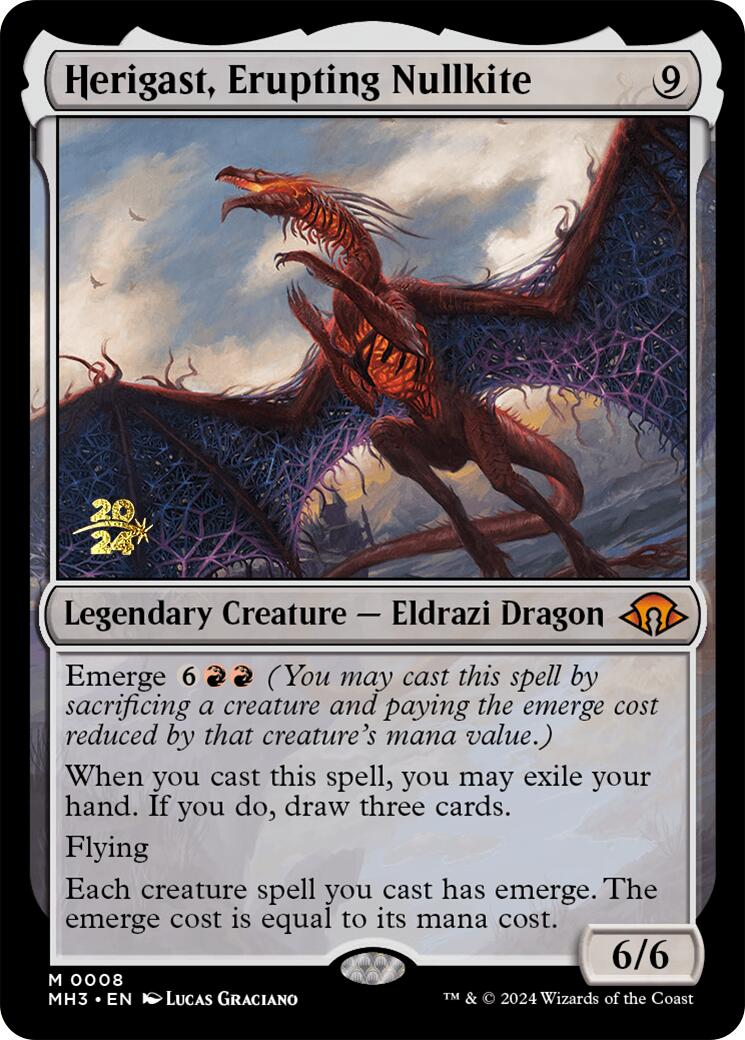 Herigast, Erupting Nullkite [Modern Horizons 3 Prerelease Promos] | Black Swamp Games