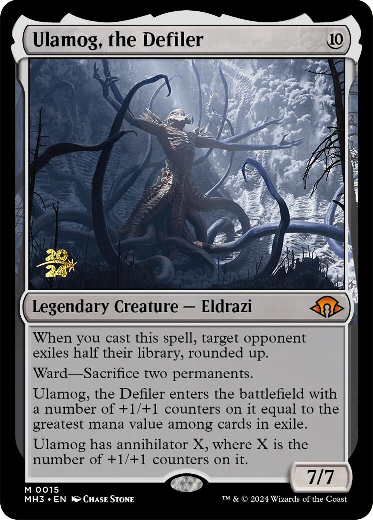 Ulamog, the Defiler [Modern Horizons 3 Prerelease Promos] | Black Swamp Games