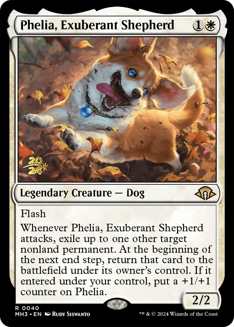 Phelia, Exuberant Shepherd [Modern Horizons 3 Prerelease Promos] | Black Swamp Games