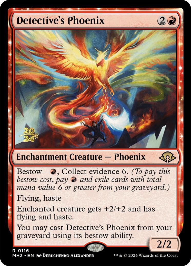 Detective's Phoenix [Modern Horizons 3 Prerelease Promos] | Black Swamp Games