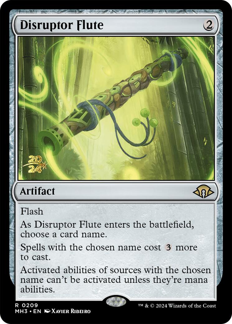 Disruptor Flute [Modern Horizons 3 Prerelease Promos] | Black Swamp Games