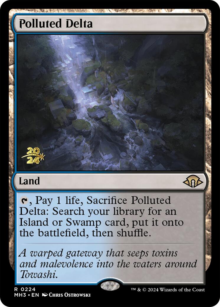Polluted Delta [Modern Horizons 3 Prerelease Promos] | Black Swamp Games