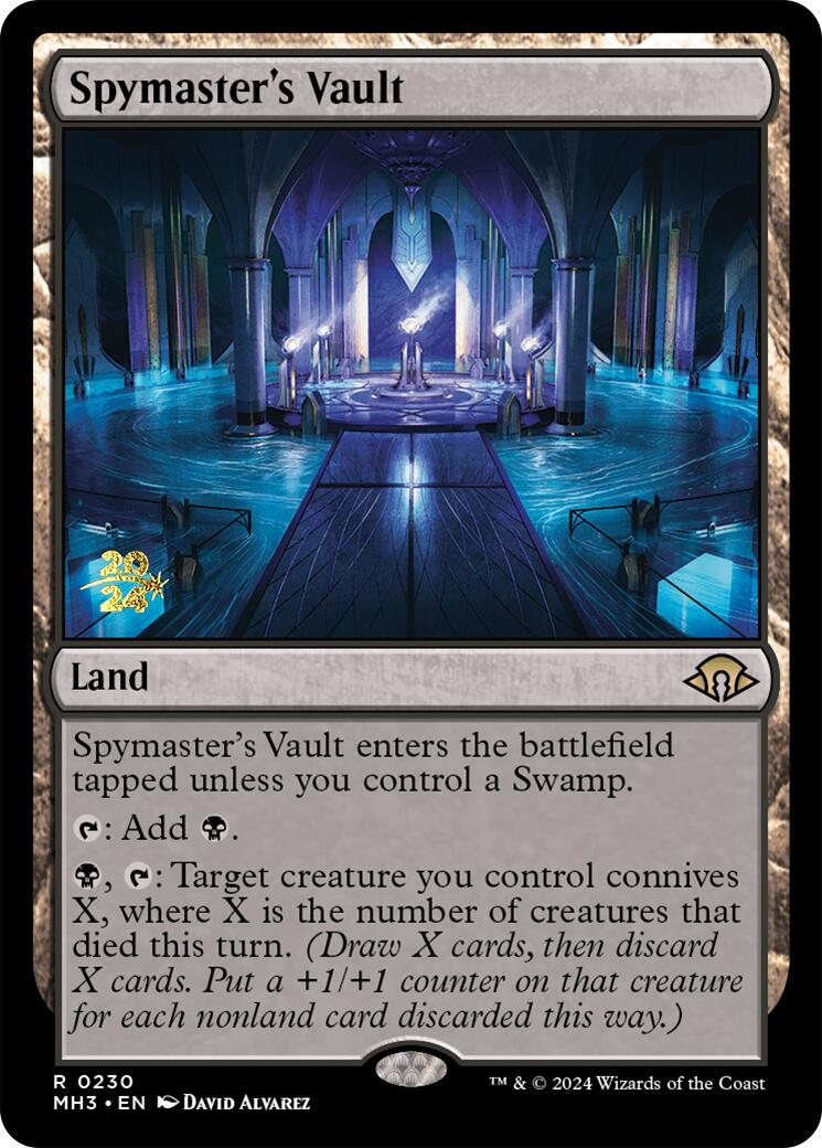 Spymaster's Vault [Modern Horizons 3 Prerelease Promos] | Black Swamp Games