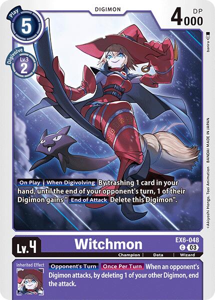 Witchmon [EX6-048] [Infernal Ascension] | Black Swamp Games