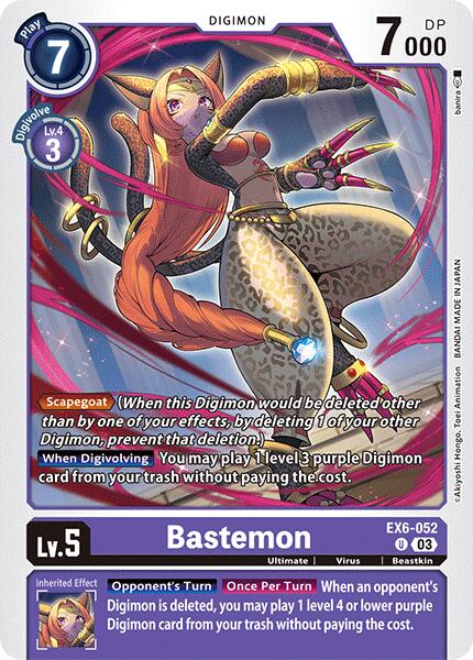 Bastemon [EX6-052] [Infernal Ascension] | Black Swamp Games