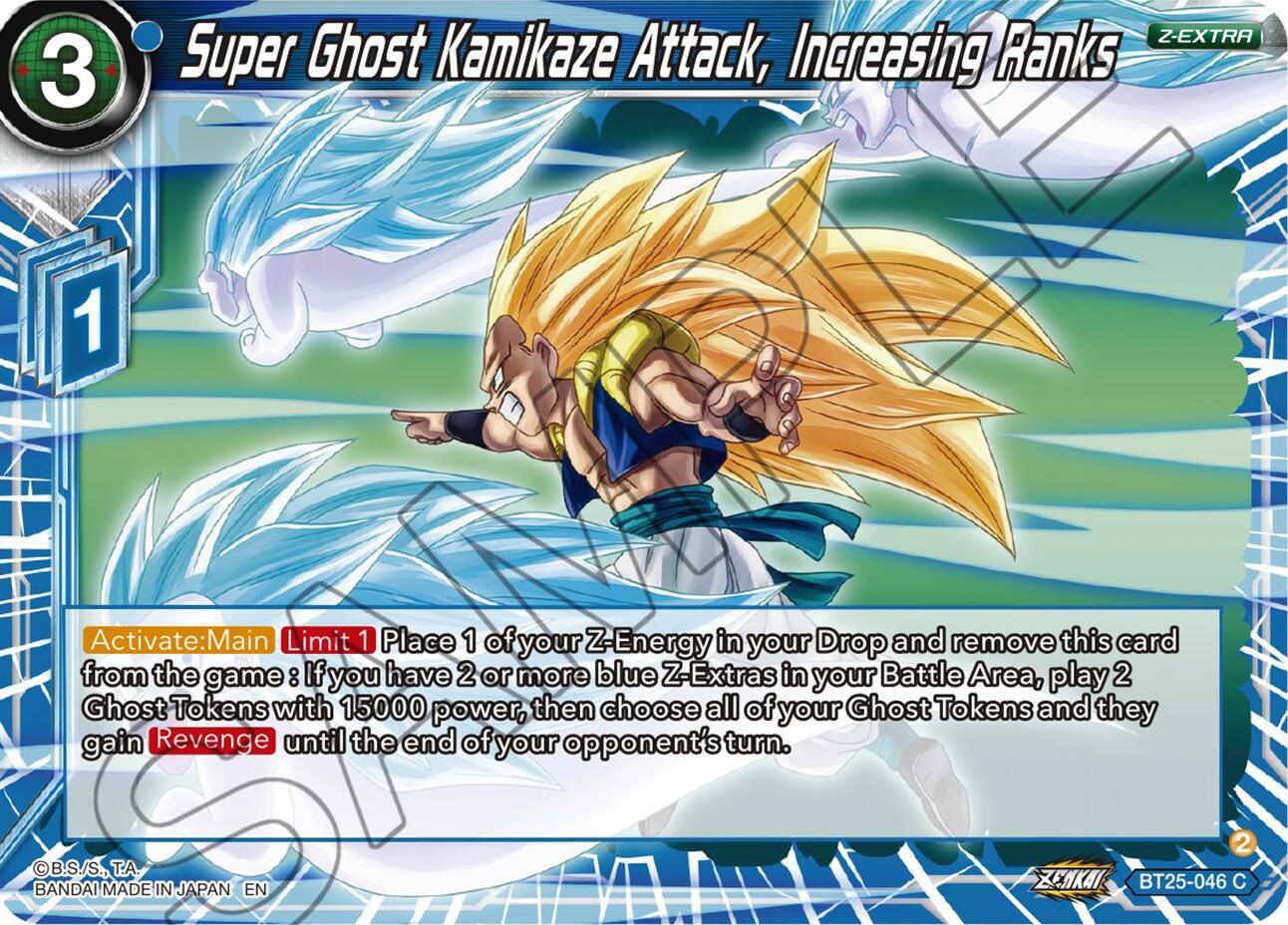 Super Ghost Kamikaze Attack, Increasing Ranks (BT25-046) [Legend of the Dragon Balls] | Black Swamp Games