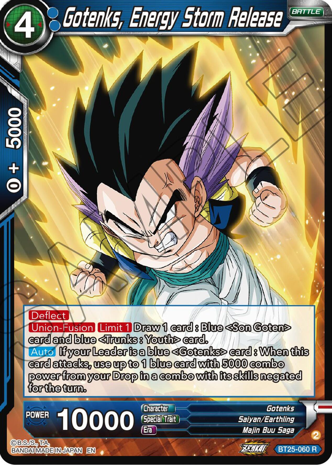 Gotenks, Energy Storm Release (BT25-060) [Legend of the Dragon Balls] | Black Swamp Games