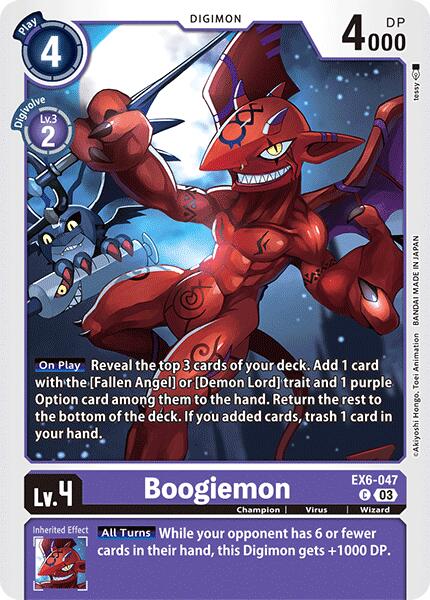 Boogiemon [EX6-047] [Infernal Ascension] | Black Swamp Games