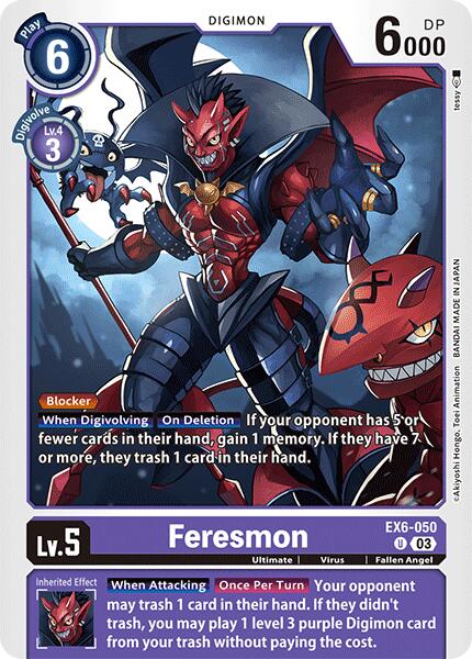 Feresmon [EX6-050] [Infernal Ascension] | Black Swamp Games