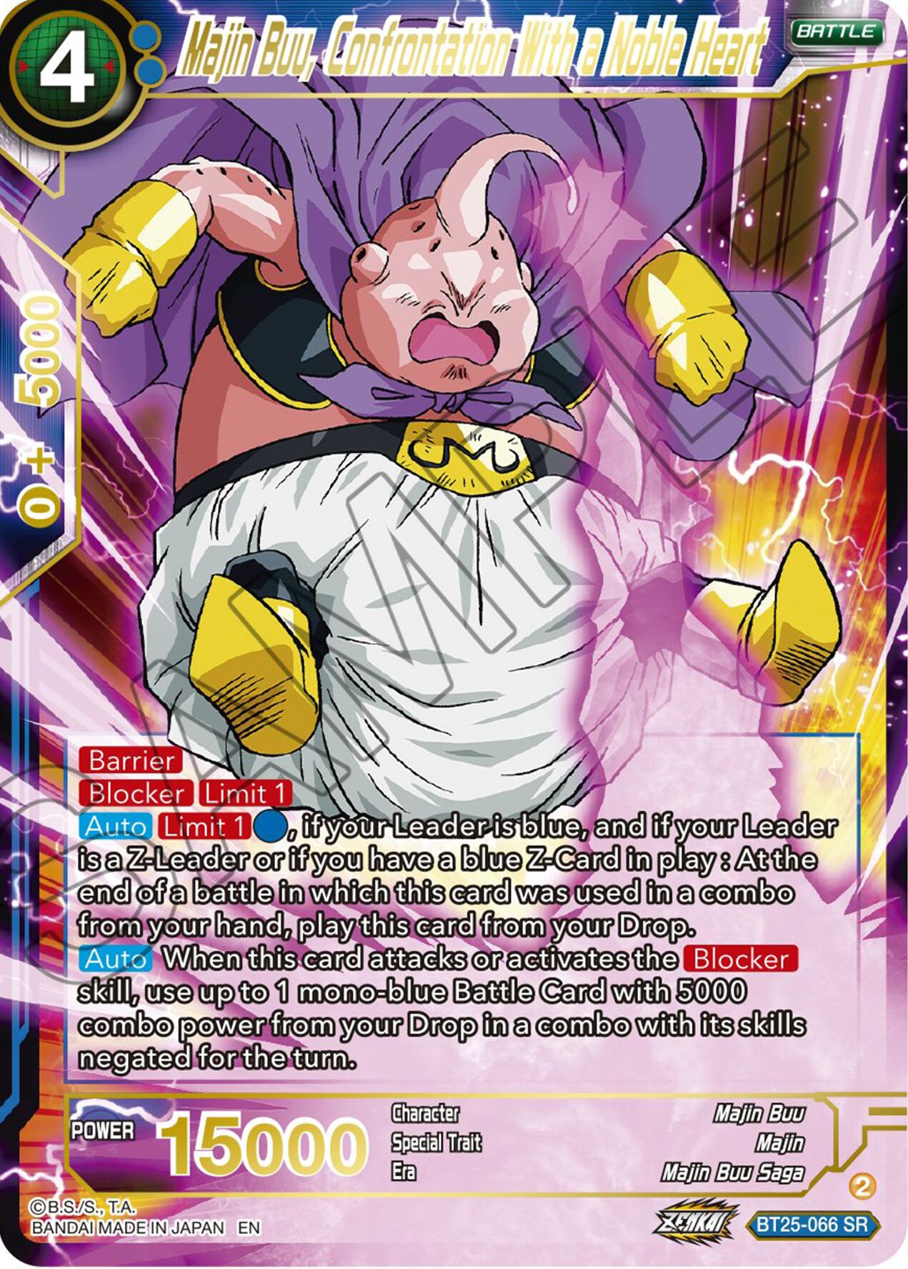 Majin Buu, Confrontaliter With a Mobile Heat (BT25-066) [Legend of the Dragon Balls] | Black Swamp Games