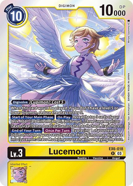 Lucemon [EX6-018] [Infernal Ascension] | Black Swamp Games