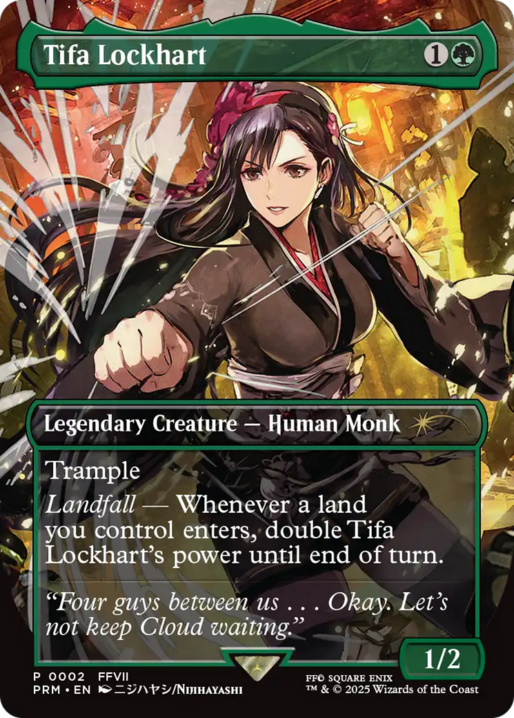 Tifa Lockhart (Borderless) [MagicFest 2025] | Black Swamp Games