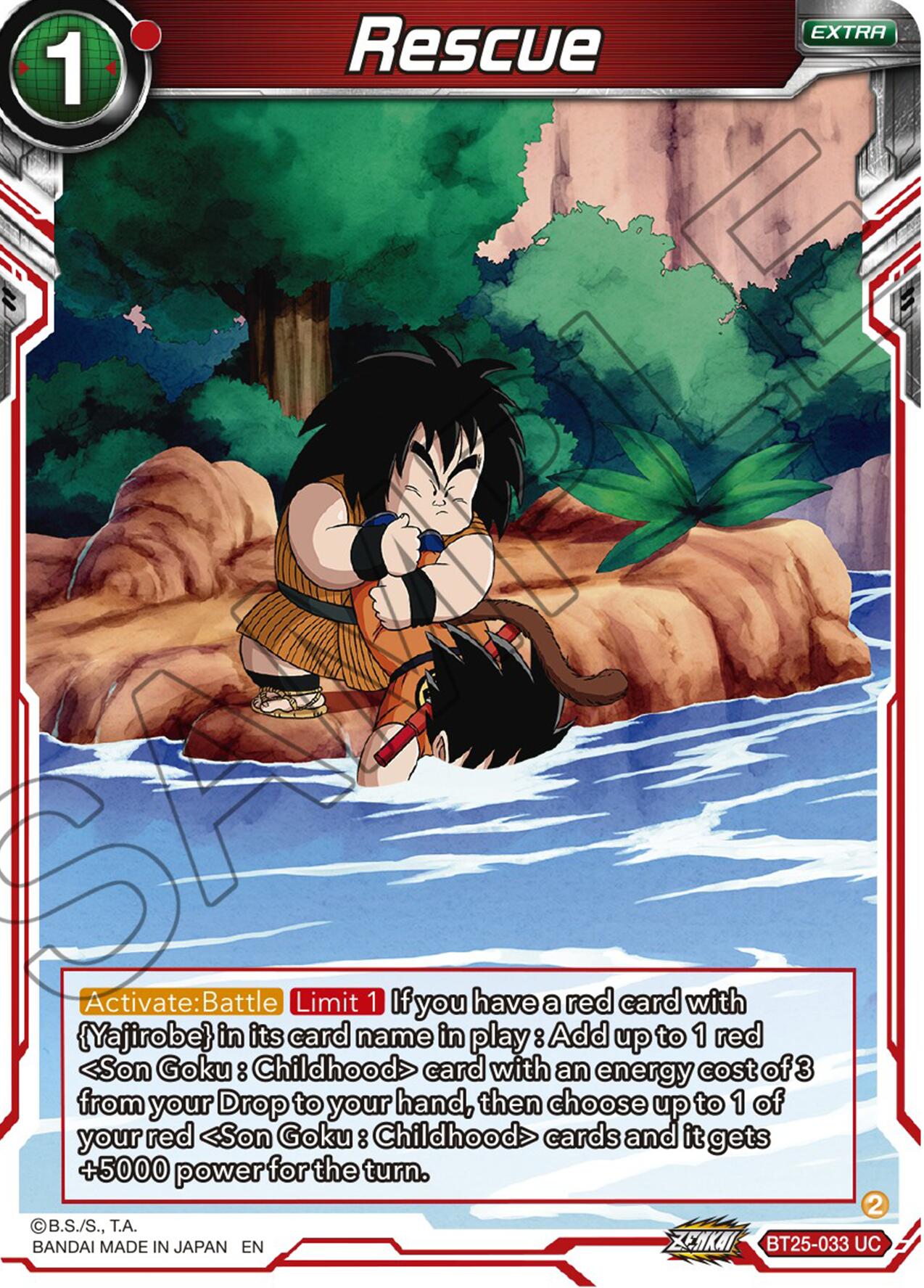 Rescue (BT25-033) [Legend of the Dragon Balls] | Black Swamp Games