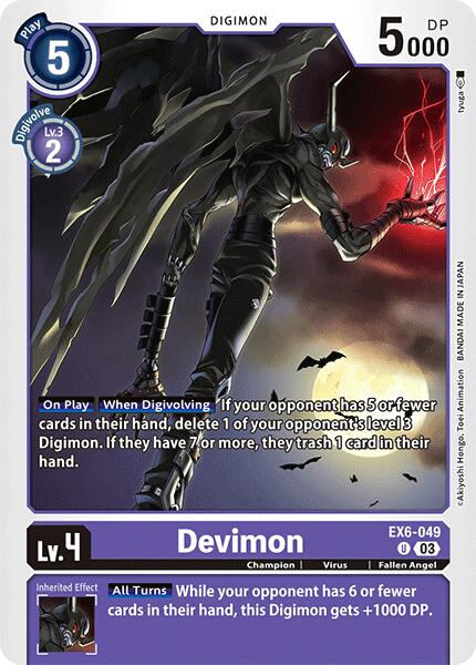 Devimon [EX6-049] [Infernal Ascension] | Black Swamp Games