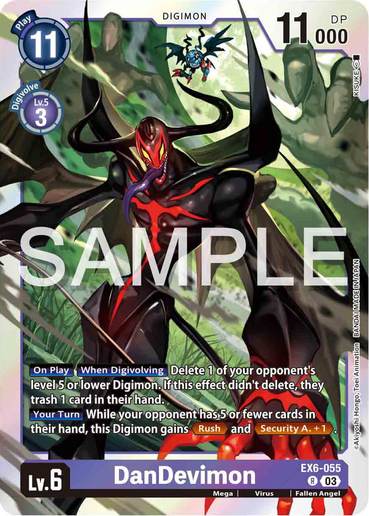 DanDevimon [EX6-055] [Infernal Ascension] | Black Swamp Games