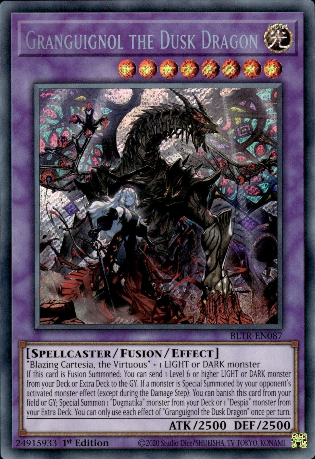Granguignol the Dusk Dragon [BLTR-EN087] Secret Rare | Black Swamp Games