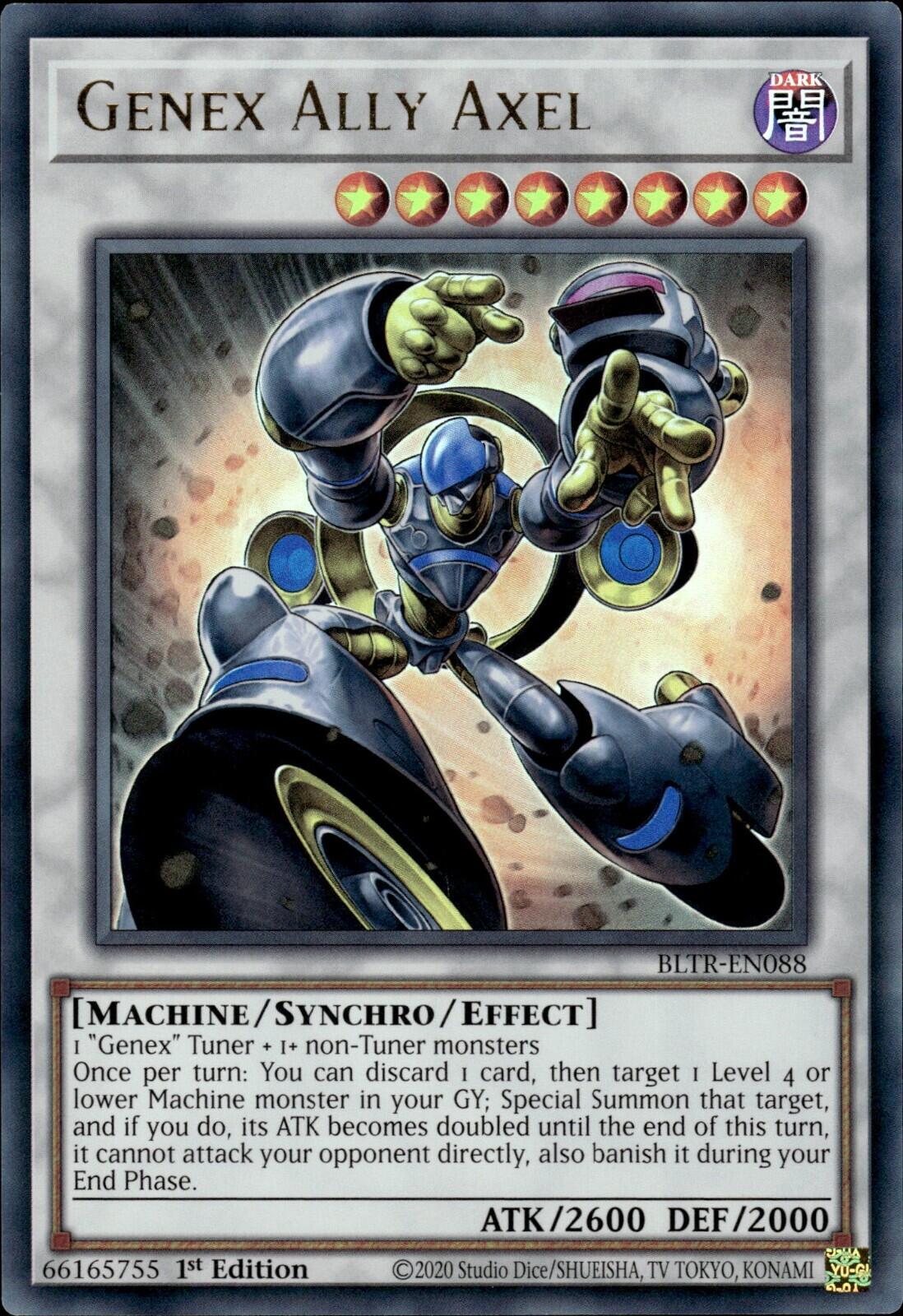 Genex Ally Axel [BLTR-EN088] Ultra Rare | Black Swamp Games