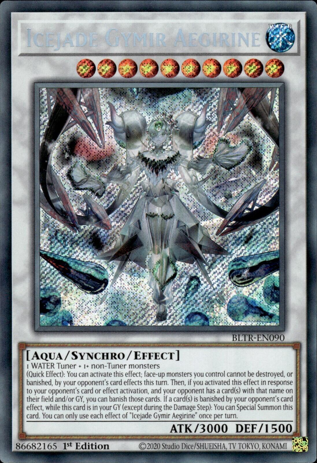 Icejade Gymir Aegirine [BLTR-EN090] Secret Rare | Black Swamp Games