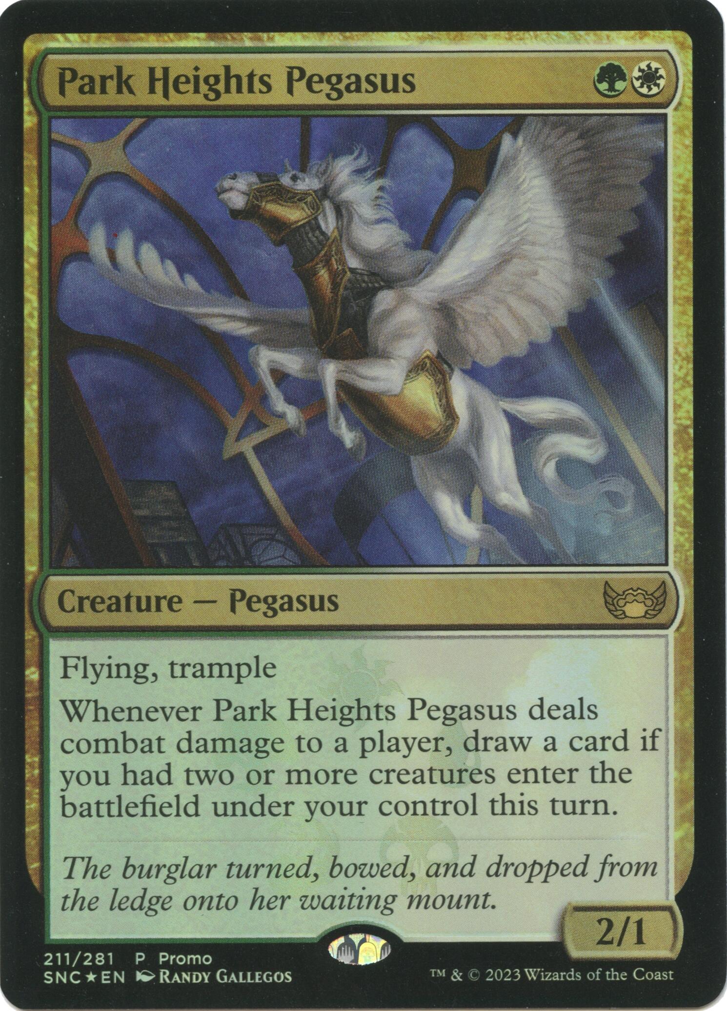 Park Heights Pegasus [Media Promos] | Black Swamp Games