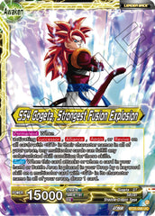 SS4 Son Goku & SS4 Vegeta // SS4 Gogeta, Strongest Fusion Explosion (BT25-098 UC) [Legend of the Dragon Balls] | Black Swamp Games