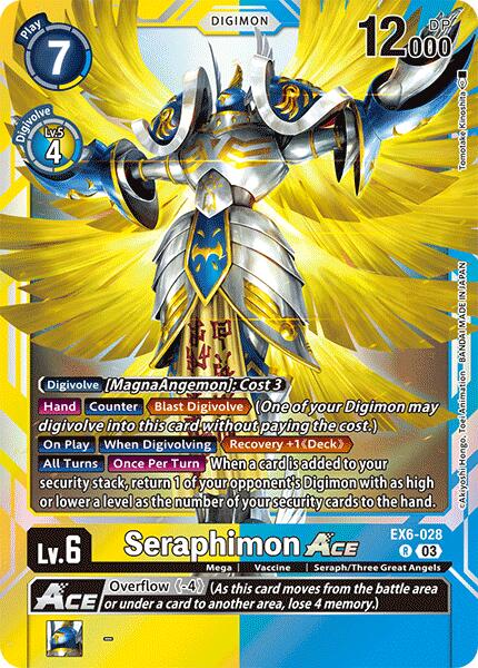 Seraphimon ACE [EX6-028] [Infernal Ascension] | Black Swamp Games