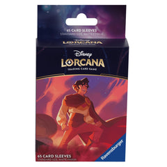 Disney Lorcana: Card Sleeves (Aladdin - Heroic Outlaw / 65-Pack) | Black Swamp Games