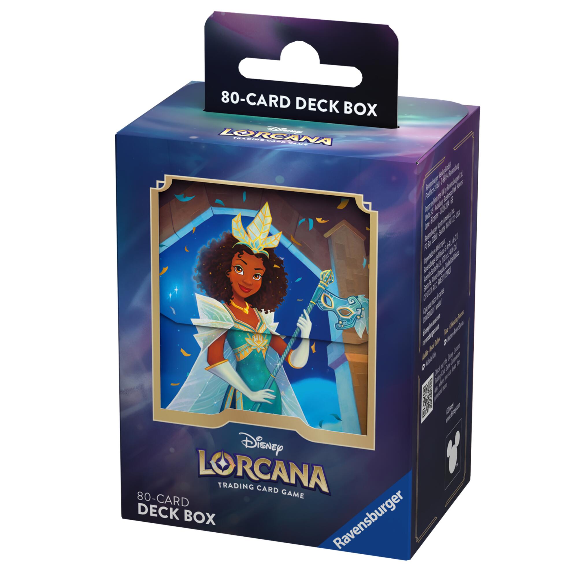 Disney Lorcana: Deck Box (Tiana - Celebrating Princess) | Black Swamp Games