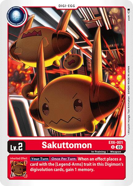 Sakuttomon [EX6-001] [Infernal Ascension] | Black Swamp Games