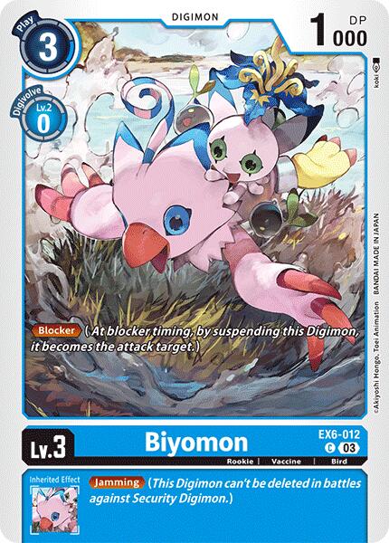 Biyomon [EX6-012] [Infernal Ascension] | Black Swamp Games