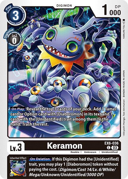 Keramon [EX6-036] [Infernal Ascension] | Black Swamp Games