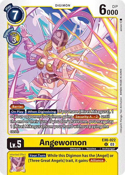 Angewomon [EX6-022] [Infernal Ascension] | Black Swamp Games