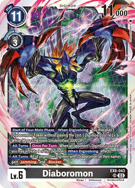 Diaboromon [EX6-043] [Infernal Ascension] | Black Swamp Games