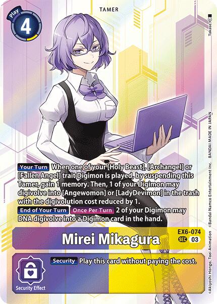 Mirei Mikagura [EX6-074] [Infernal Ascension] | Black Swamp Games