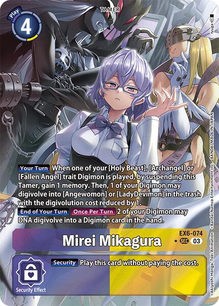 Mirei Mikagura [EX6-074] (Alternate Art) [Infernal Ascension] | Black Swamp Games