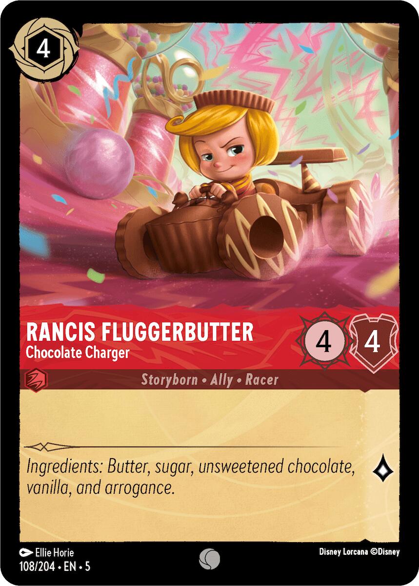 Rancis Fluggerbutter - Chocolate Charger (108/204) [Shimmering Skies] | Black Swamp Games