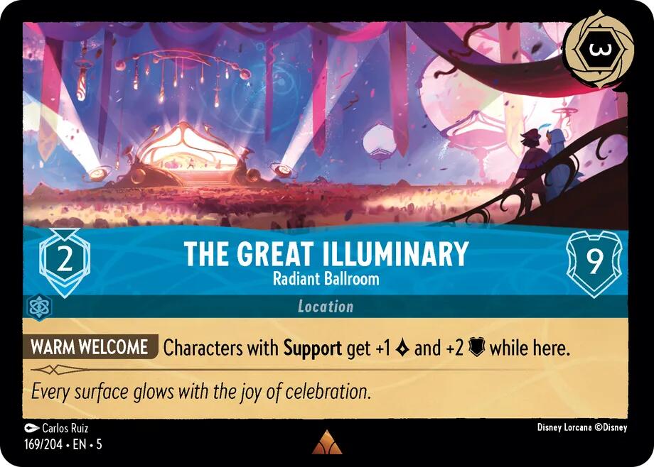 The Great Illuminary - Radiant Ballroom (169/204) [Shimmering Skies] | Black Swamp Games