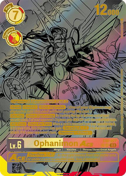 Ophanimon ACE [EX6-027] (Textured) [Infernal Ascension] | Black Swamp Games