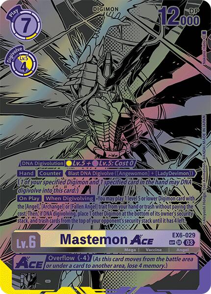 Mastemon ACE [EX6-029] (Textured) [Infernal Ascension] | Black Swamp Games