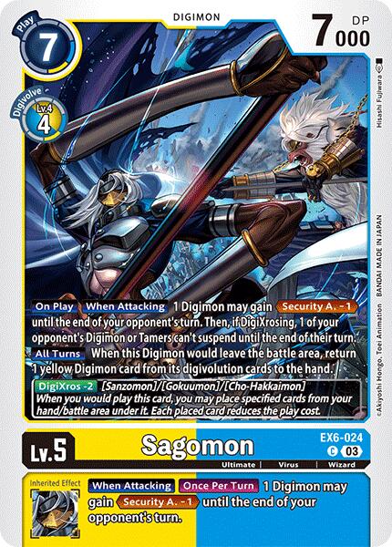 Sagomon [EX6-024] [Infernal Ascension] | Black Swamp Games