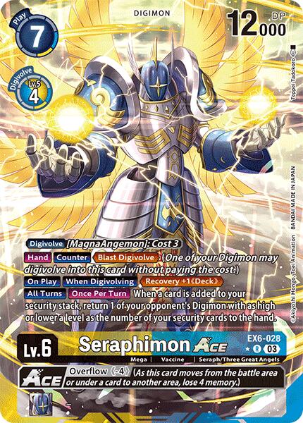 Seraphimon ACE [EX6-028] (Alternate Art) [Infernal Ascension] | Black Swamp Games