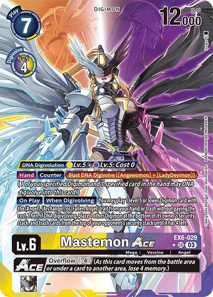 Mastemon ACE [EX6-029] (Alternate Art) [Infernal Ascension] | Black Swamp Games