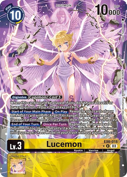 Lucemon [EX6-018] (Alternate Art) [Infernal Ascension] | Black Swamp Games