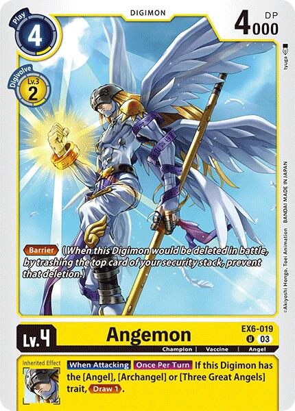 Angemon [EX6-019] [Infernal Ascension] | Black Swamp Games