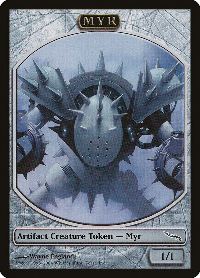 Myr Token [Magic Player Rewards 2004] | Black Swamp Games