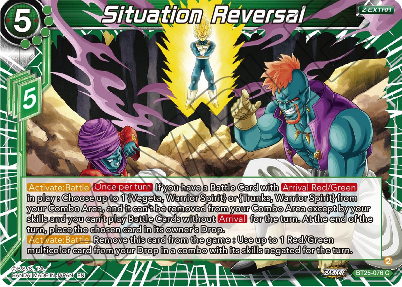 Situation Reversal (BT25-076) [Legend of the Dragon Balls] | Black Swamp Games