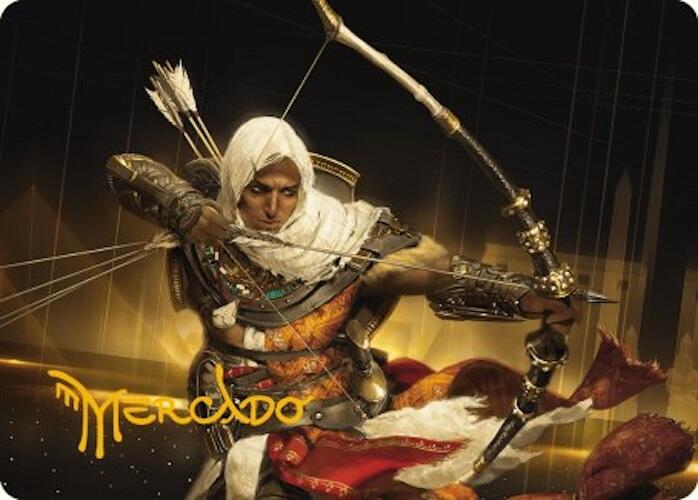 Bayek of Siwa Art Card (Gold-Stamped Signature) [Assassin's Creed Art Series] | Black Swamp Games