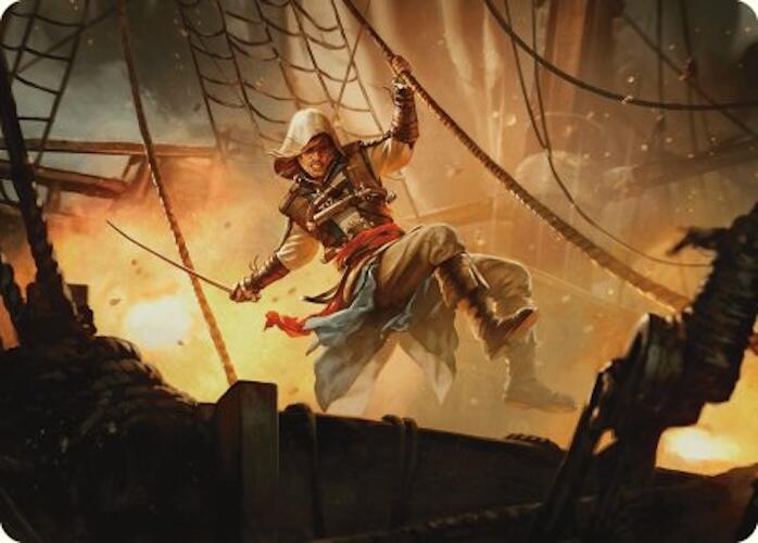 Edward Kenway Art Card [Assassin's Creed Art Series] | Black Swamp Games